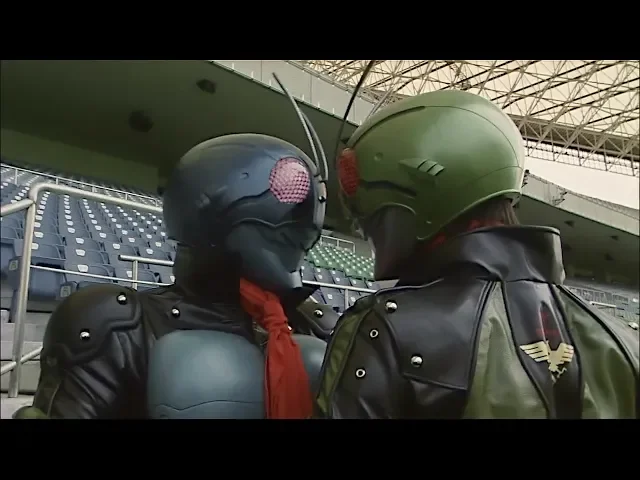 假面騎士the first 1號 vs 2號 fight scene